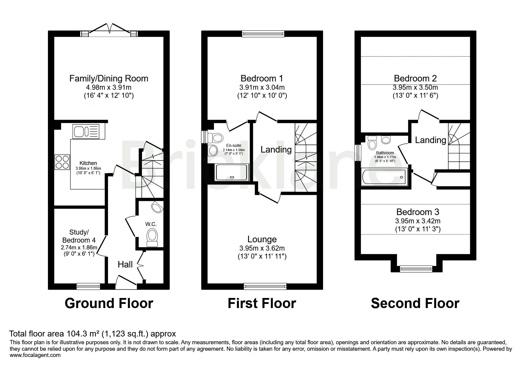 4, Peterborough floorplan