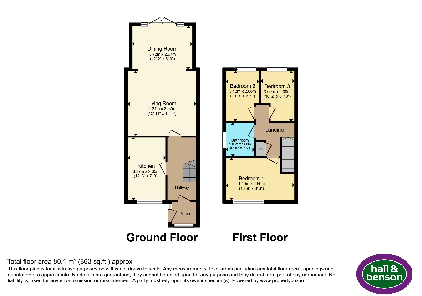 14, Brookfield Close, Ripley floorplan