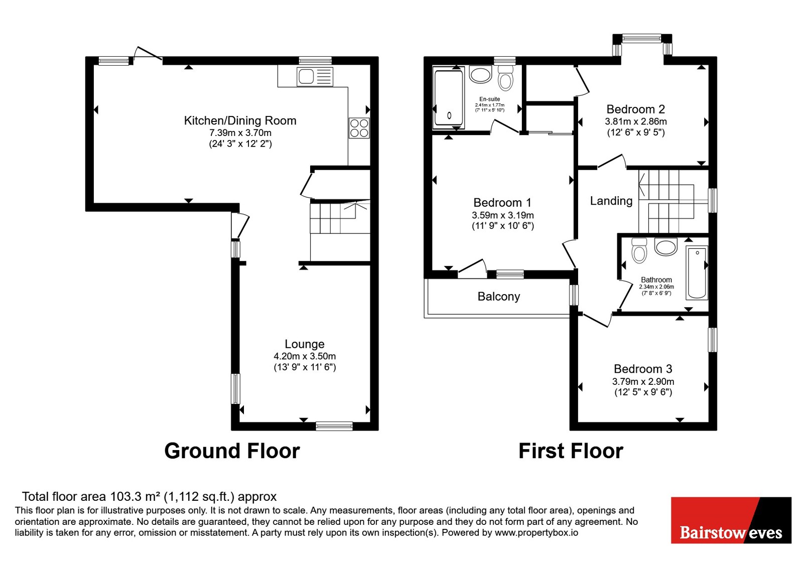 11, Bata Mews, Tilbury floorplan