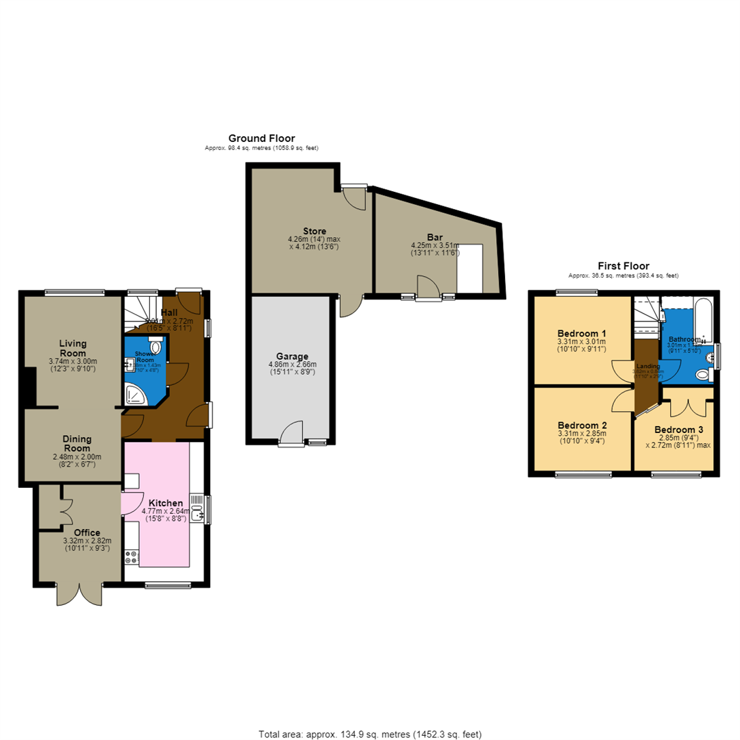 14, Durham Avenue, Sleaford floorplan