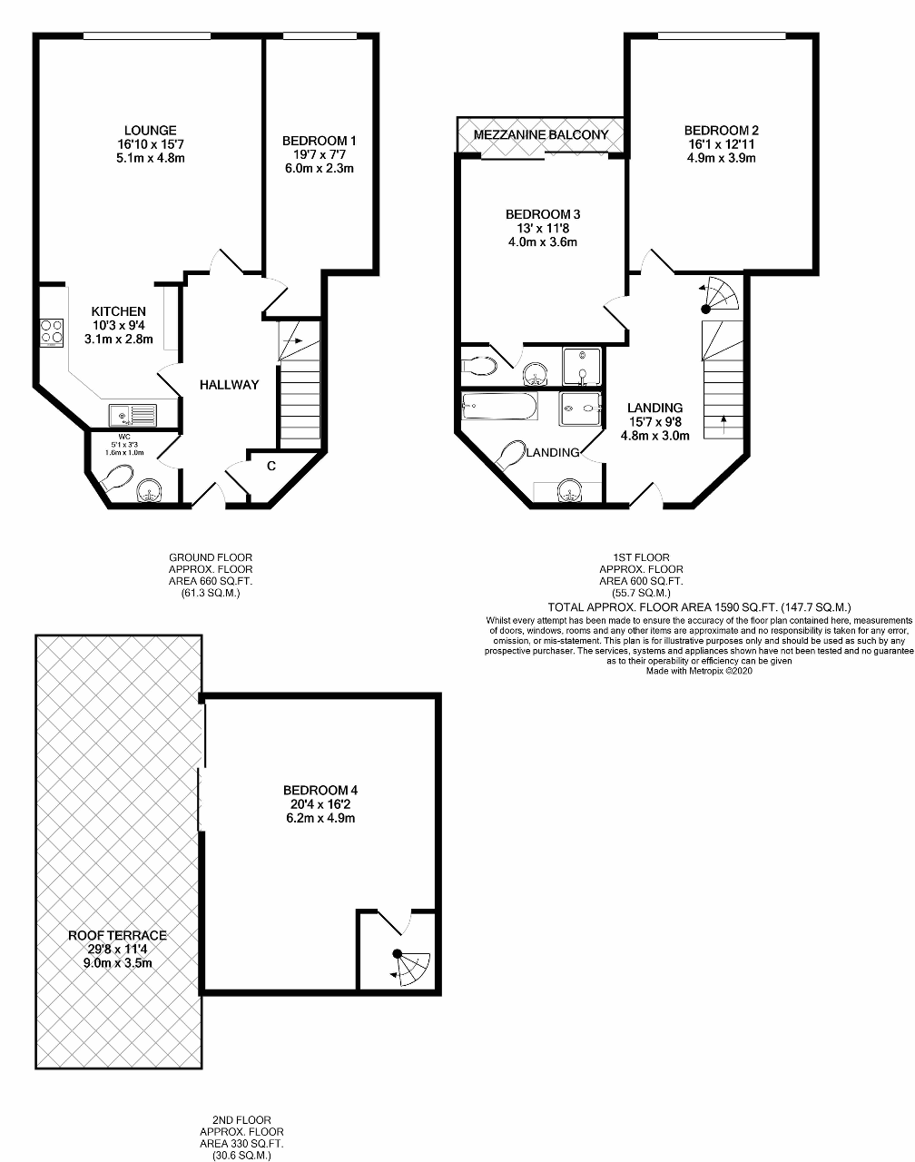 46, Dickinson Street, Manchester floorplan