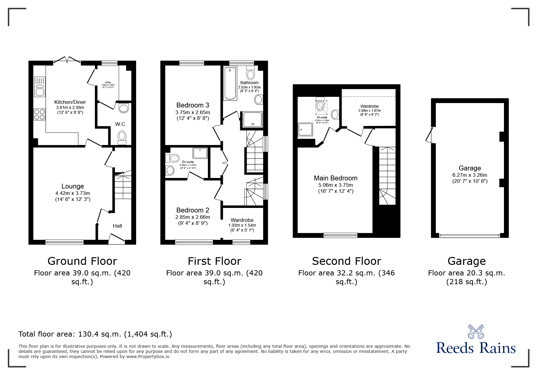 10, Havering Court, Durham floorplan