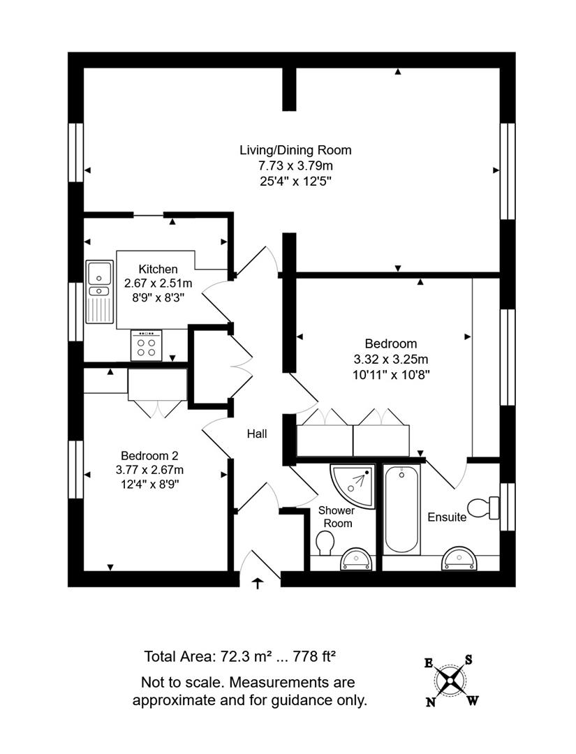 20 Summerhill House, Charmouth Road, Lyme Regis floorplan