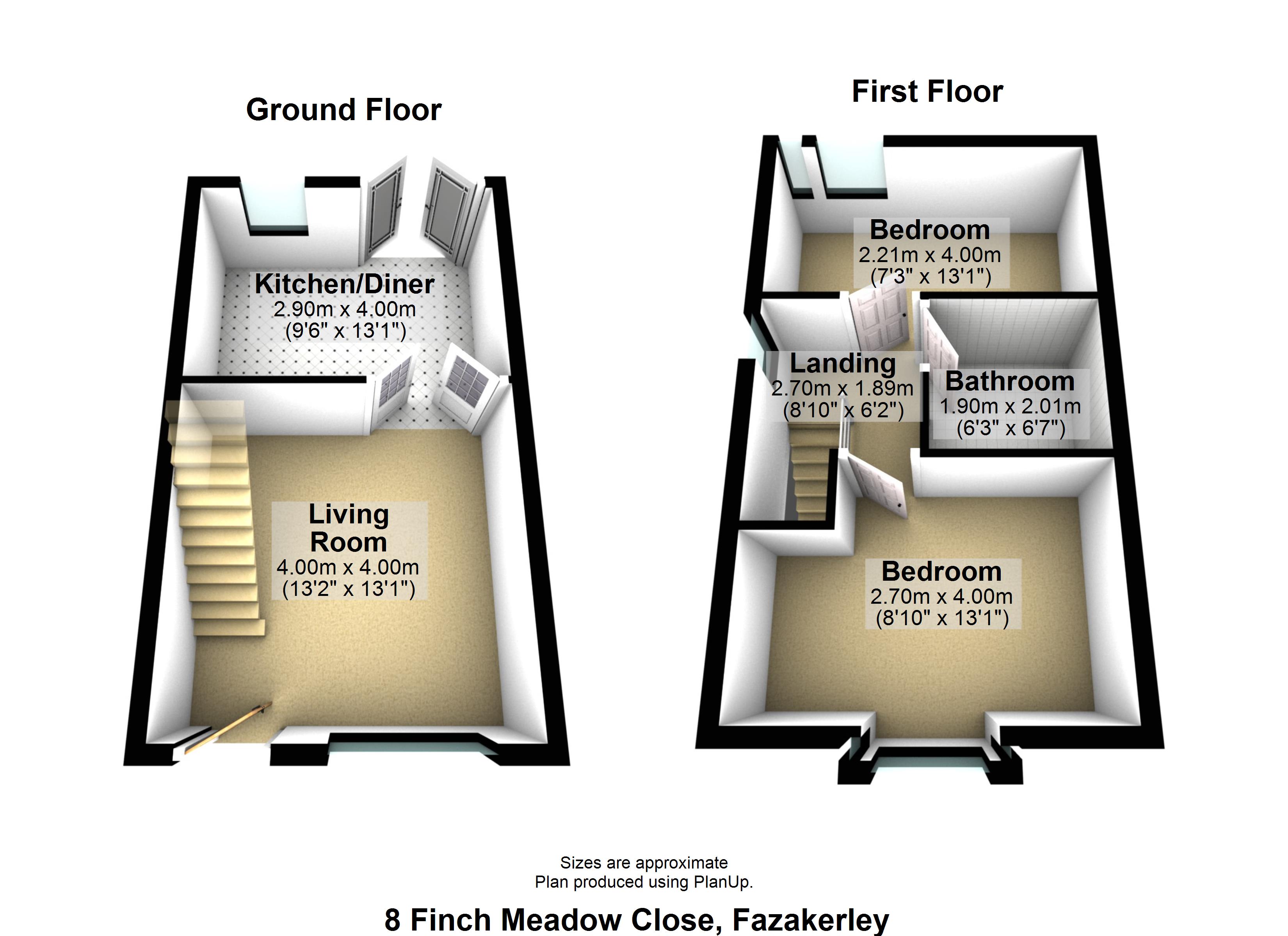 8, Finch Meadow Close, Merseyside floorplan