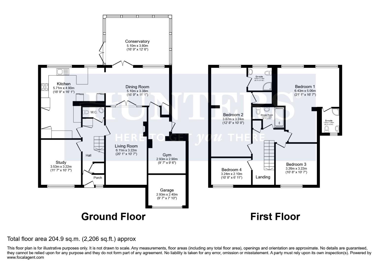 48, Rosebarn Lane, Exeter floorplan