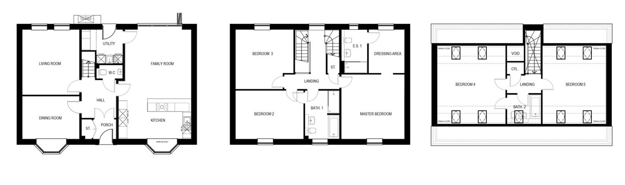 The Rosewood, Percy Gardens, Hexham floorplan