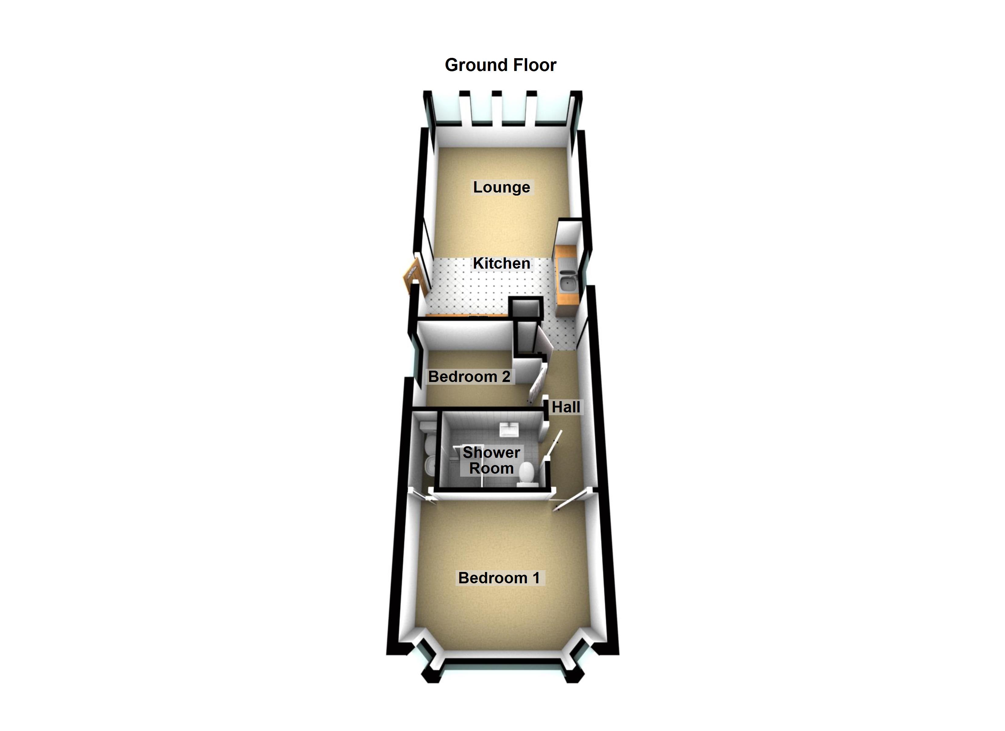 98, Essex Road, Hoddesdon floorplan