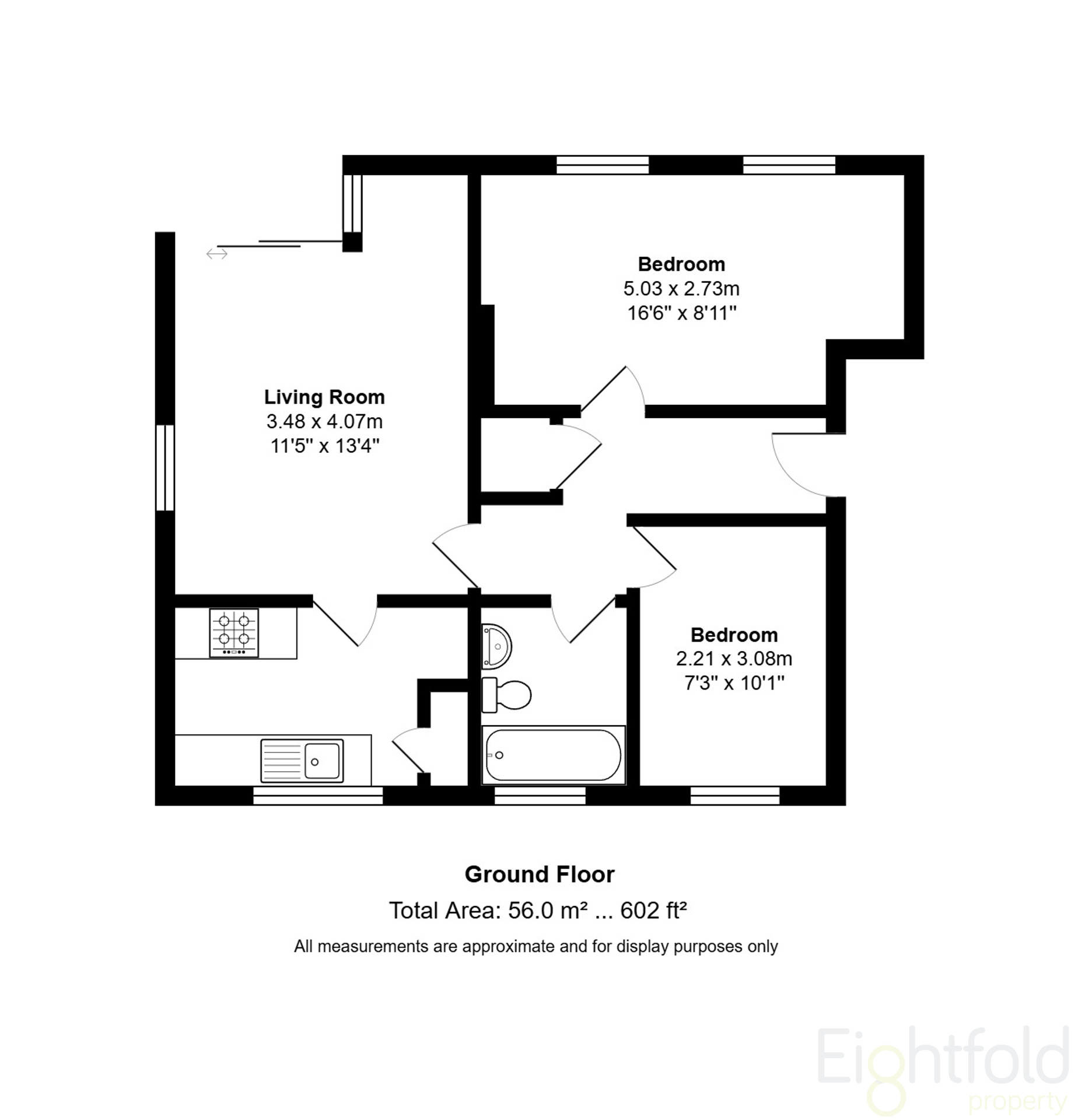 1 Essex Court Rockhurst Drive, Eastbourne floorplan