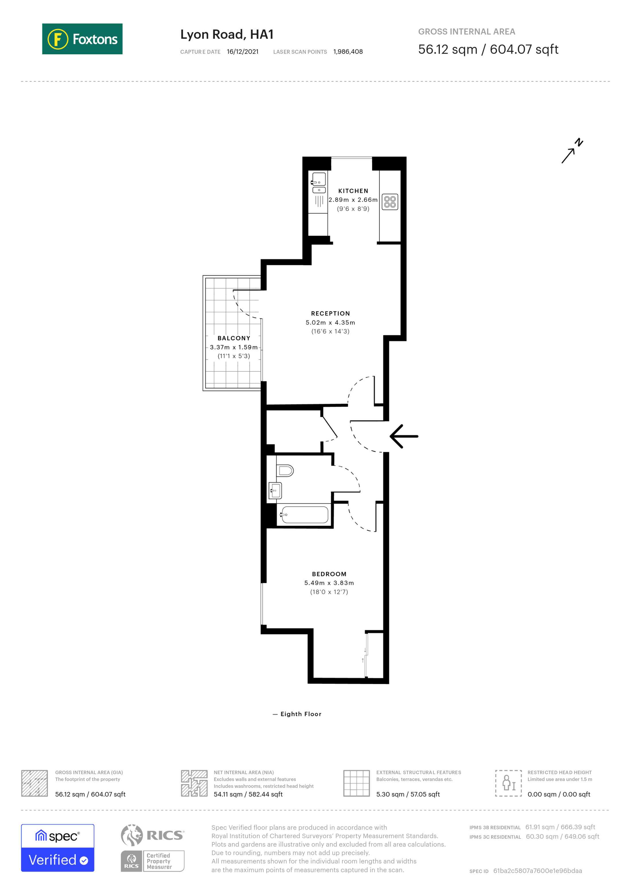 Lyon Road, Harrow floorplan