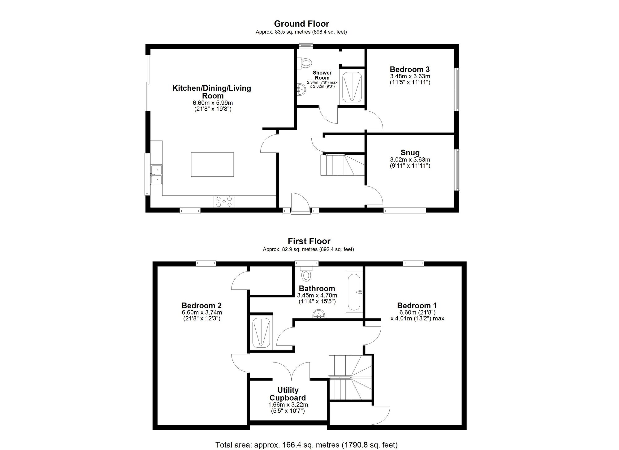 1b The Cedars, Royston floorplan