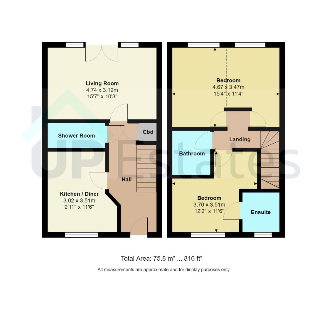 8, Silver Birch Avenue, Coventry floorplan