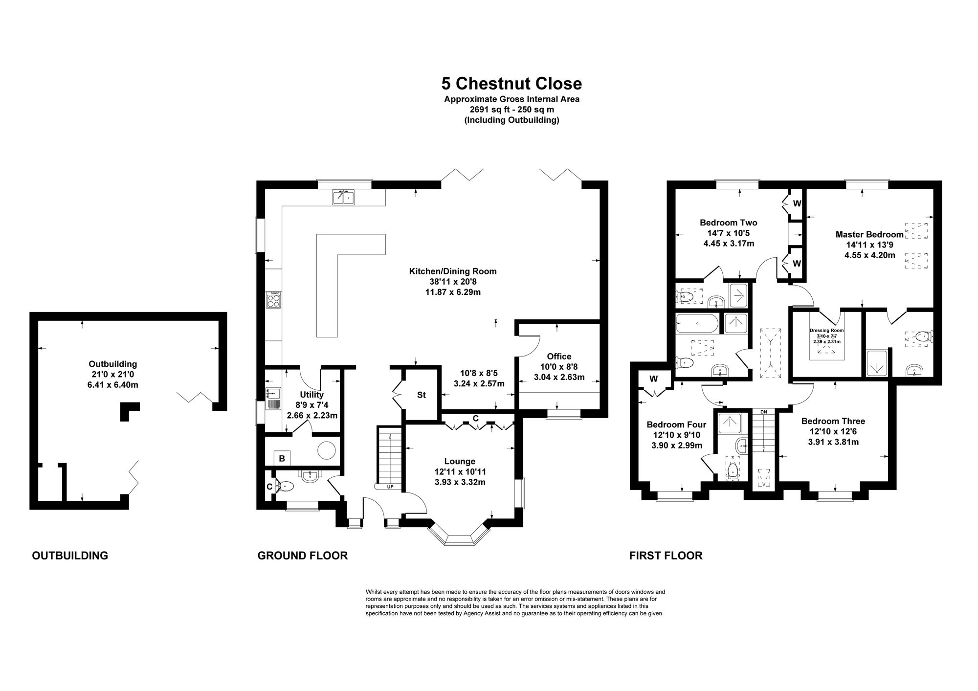 5 Chestnut Close, Eastleigh floorplan