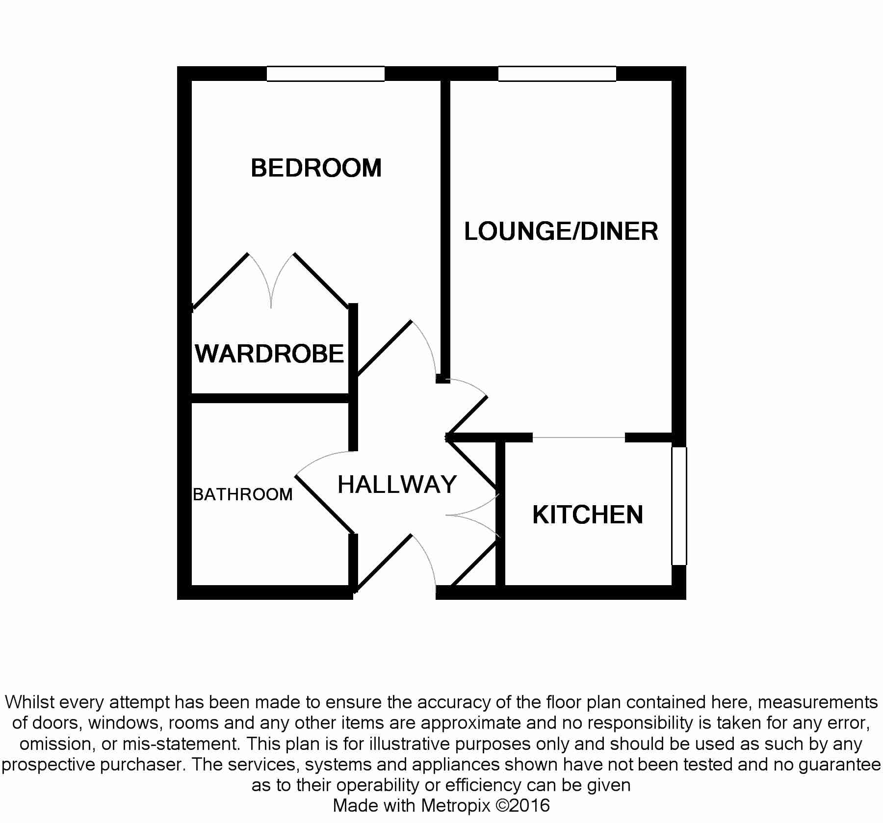 Flat 6, Southampton floorplan