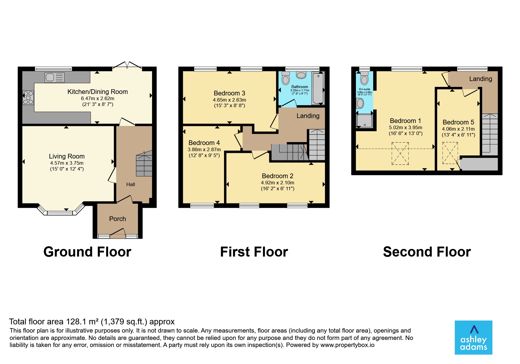 Finsbury Avenue, Derby floorplan