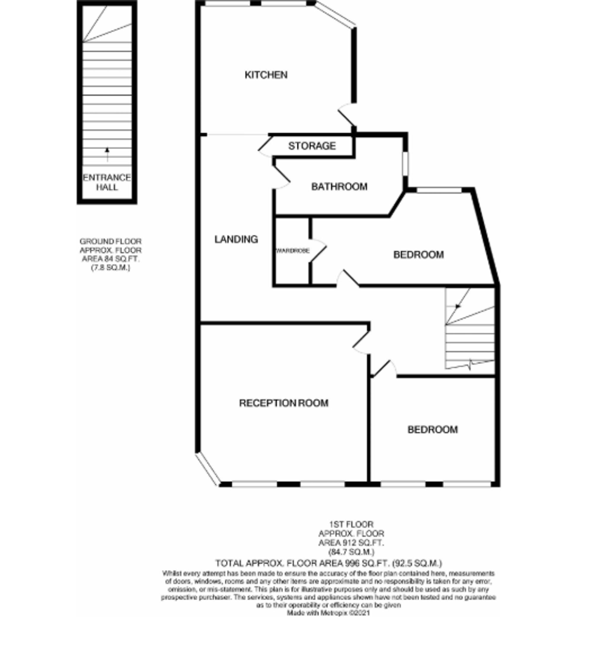 3a Castle Parade, Bournemouth floorplan