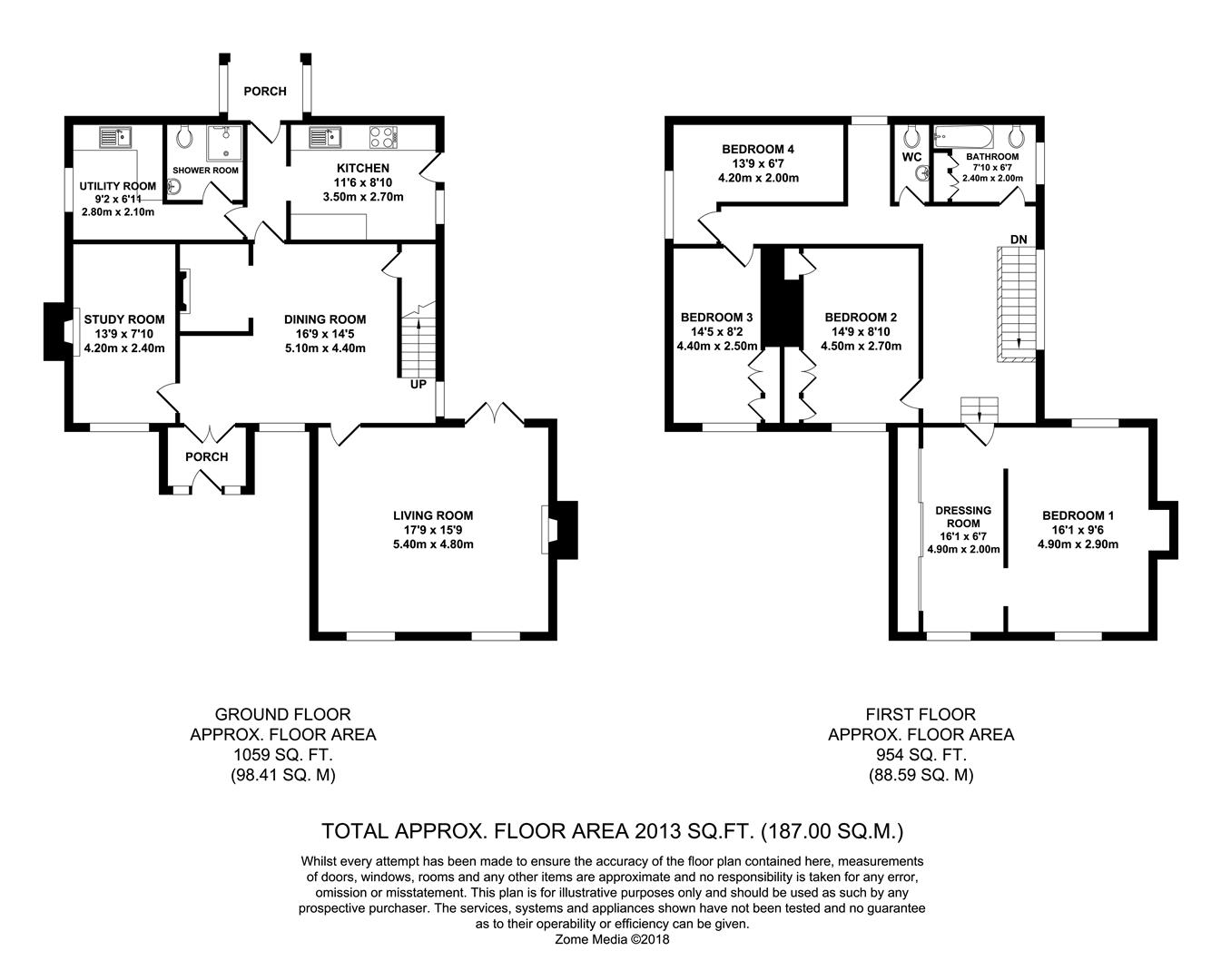 4 Bedrooms Detached house for sale in Goudhurst Road, Marden, Tonbridge TN12