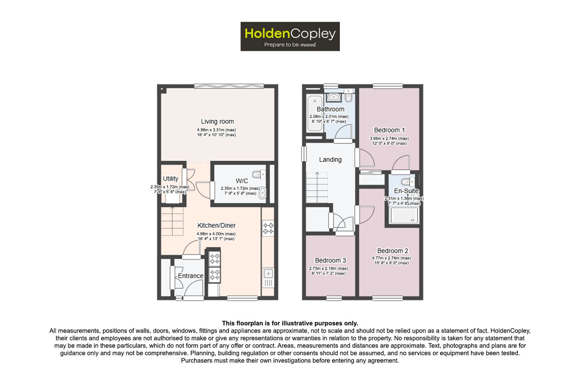 28 Badger Vale, Nottingham floorplan