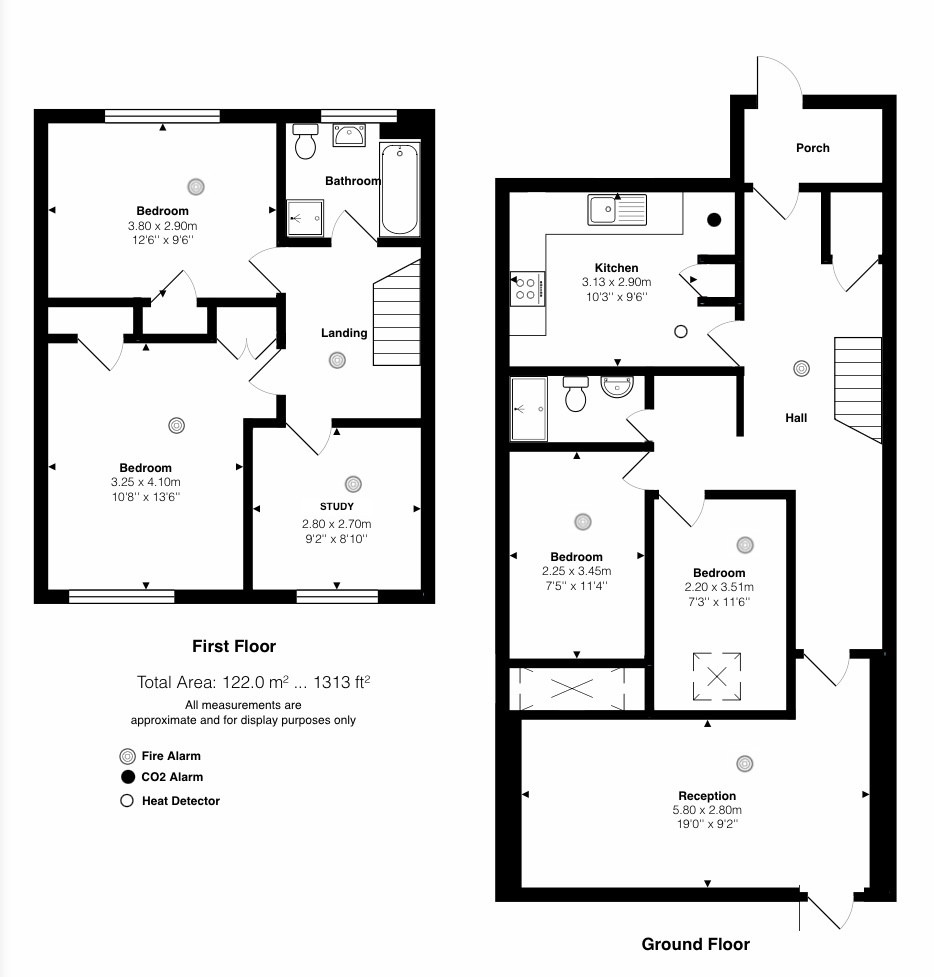 19, Susannah Street, East London floorplan