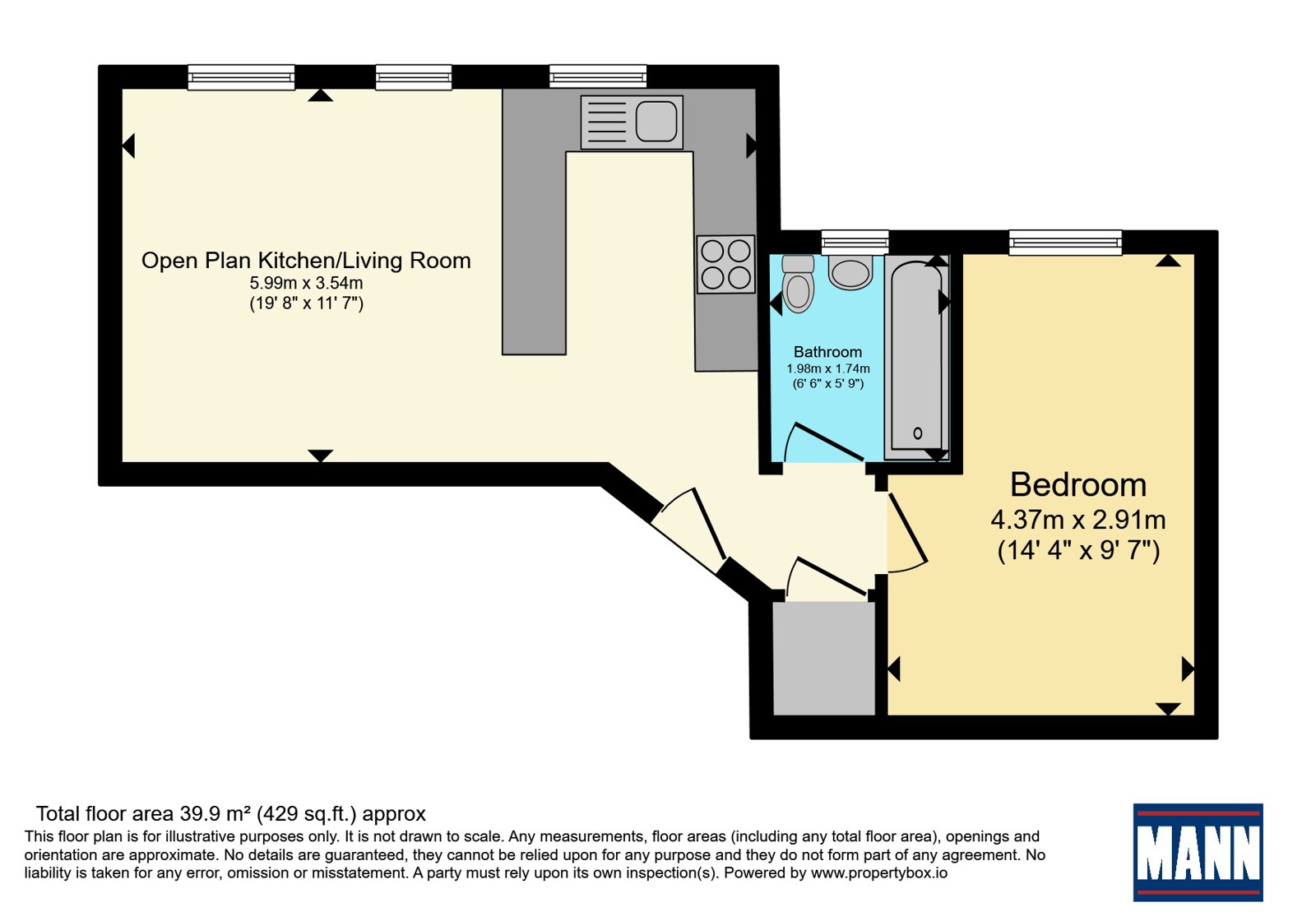 5 Bowmans Court,, Watling Street, Kent floorplan