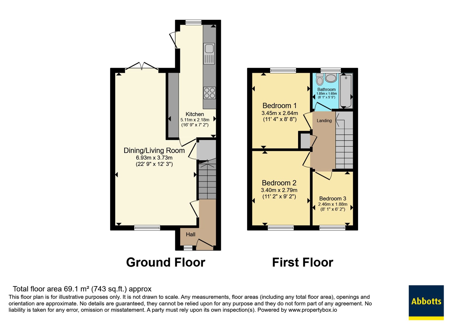 16, Rosecroft, Attleborough floorplan