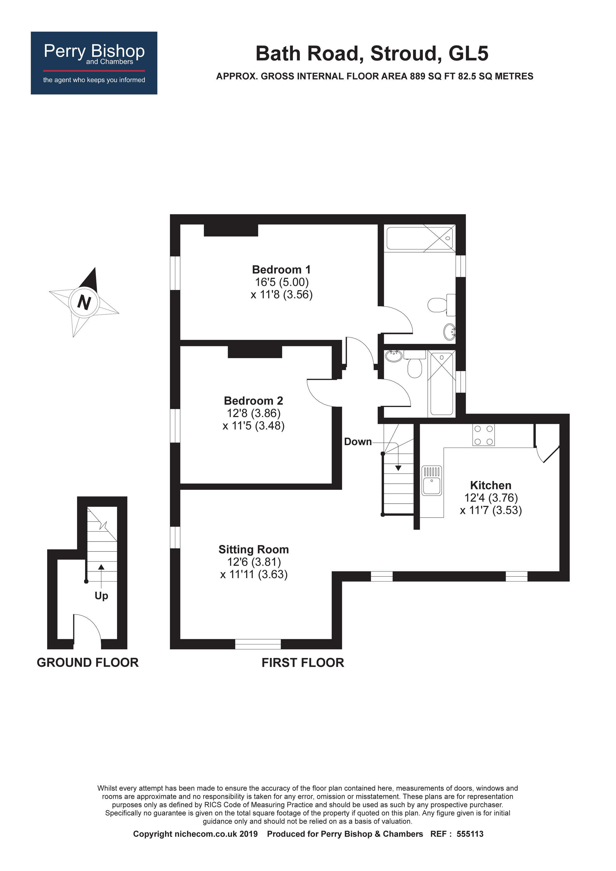 Bath Road Trading Estate, Lightpill, Stroud GL5, 2 bedroom flat for