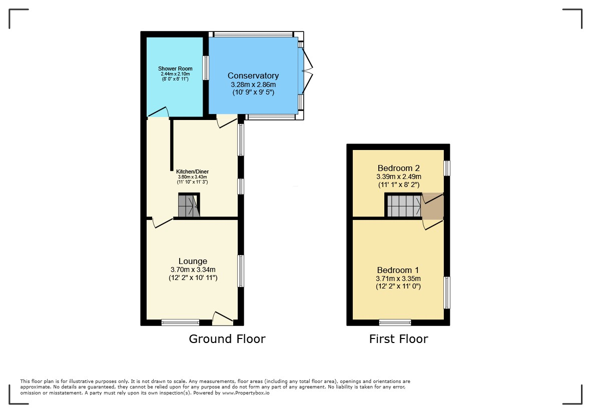 Catkin House, Lutton Gowts, Spalding floorplan
