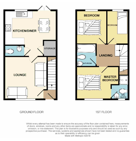 17, Hampshire Avenue, Lancashire, PR7 7DF floorplan
