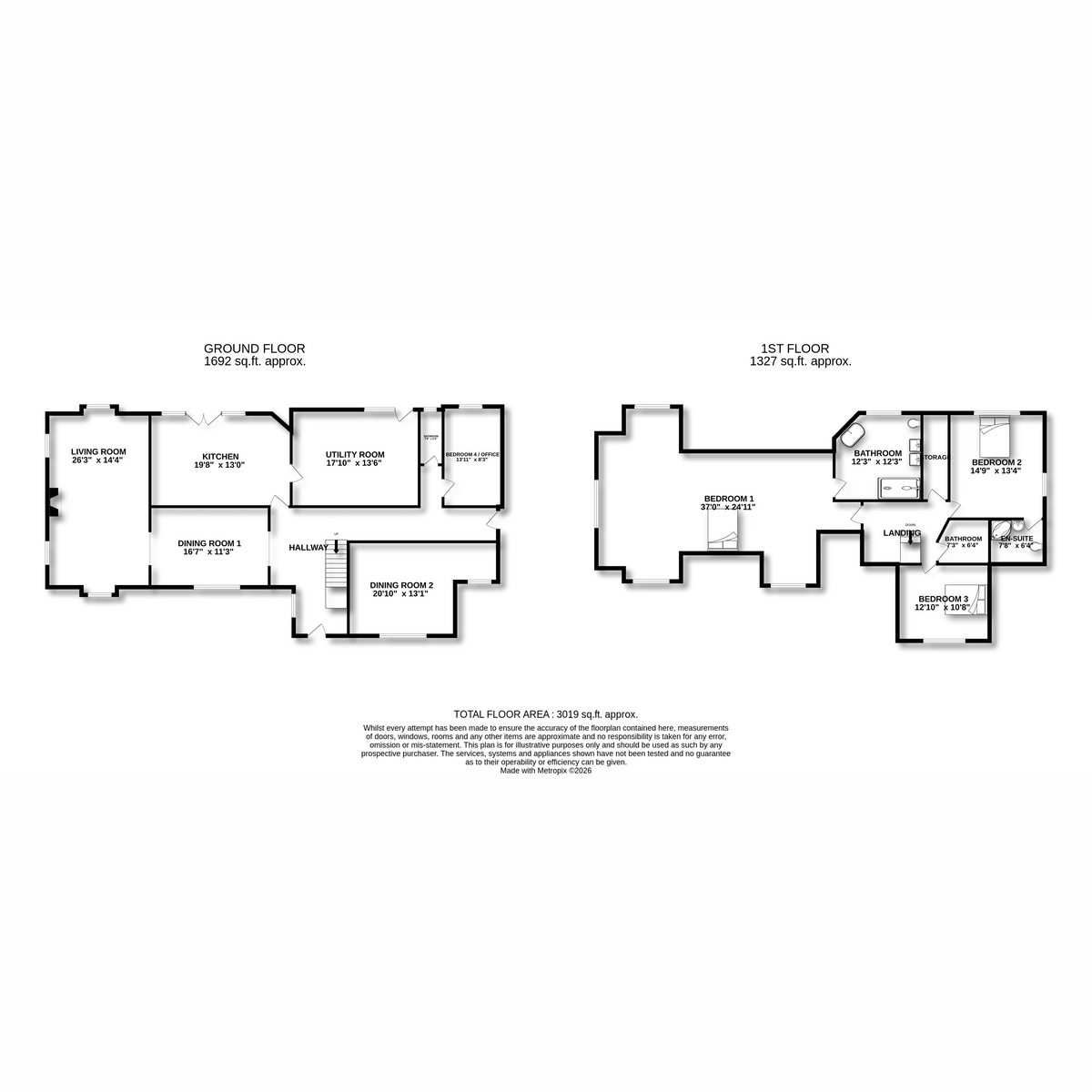 High Warren Fruit Farm, Vicarage Hill, Benfleet floorplan
