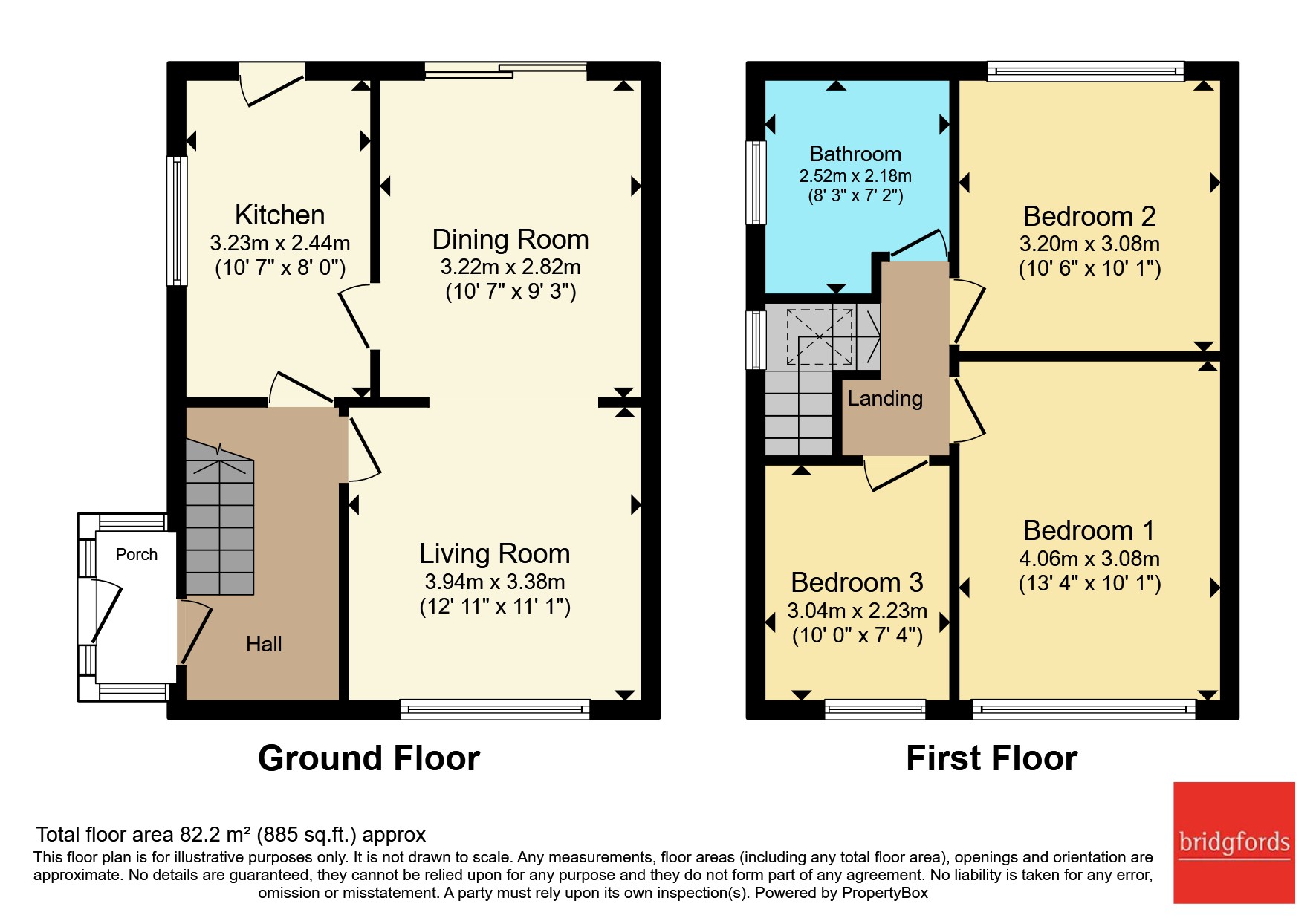 2, Caernarvon Drive, Stockport floorplan