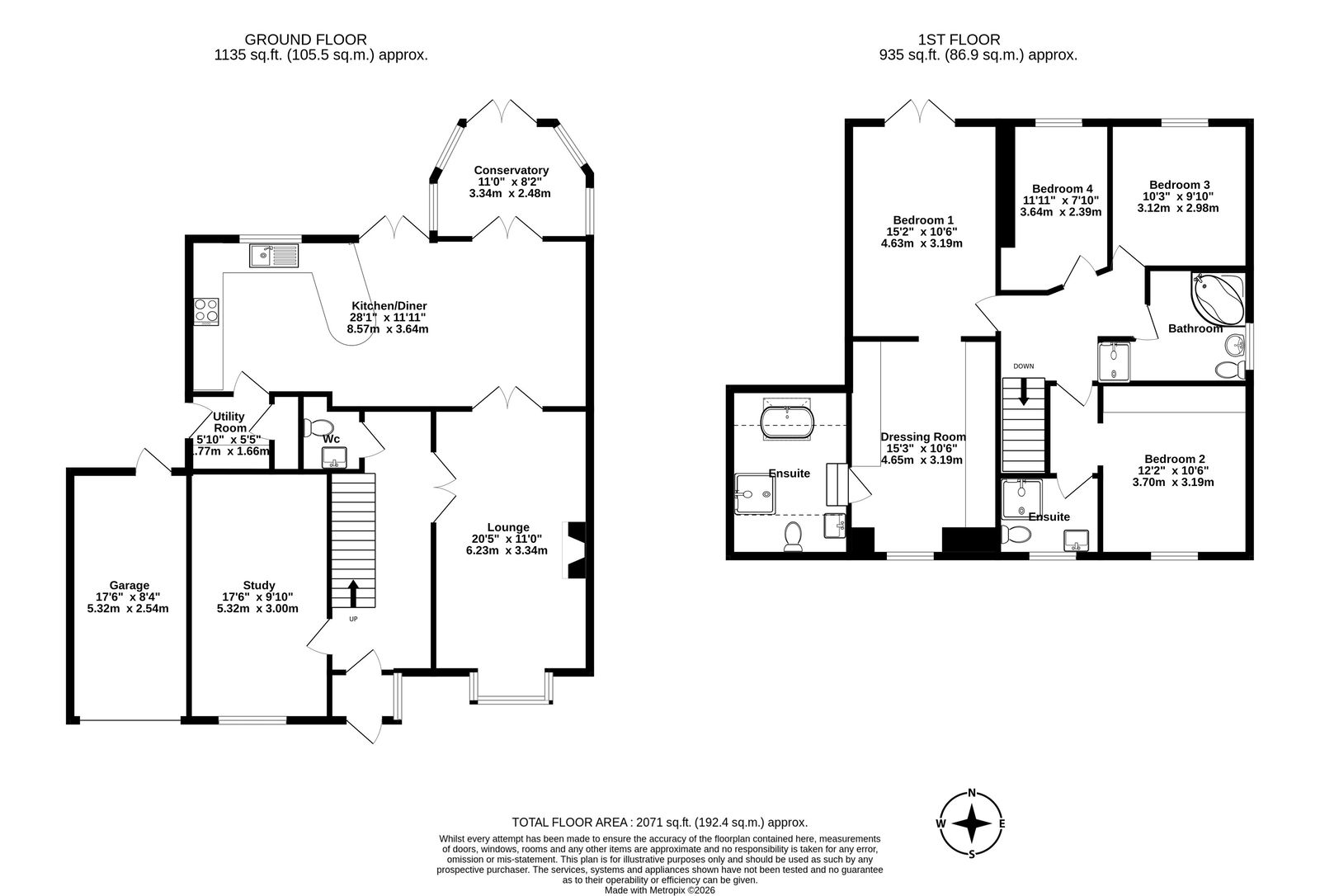 1A, St. Aiden Close, York floorplan