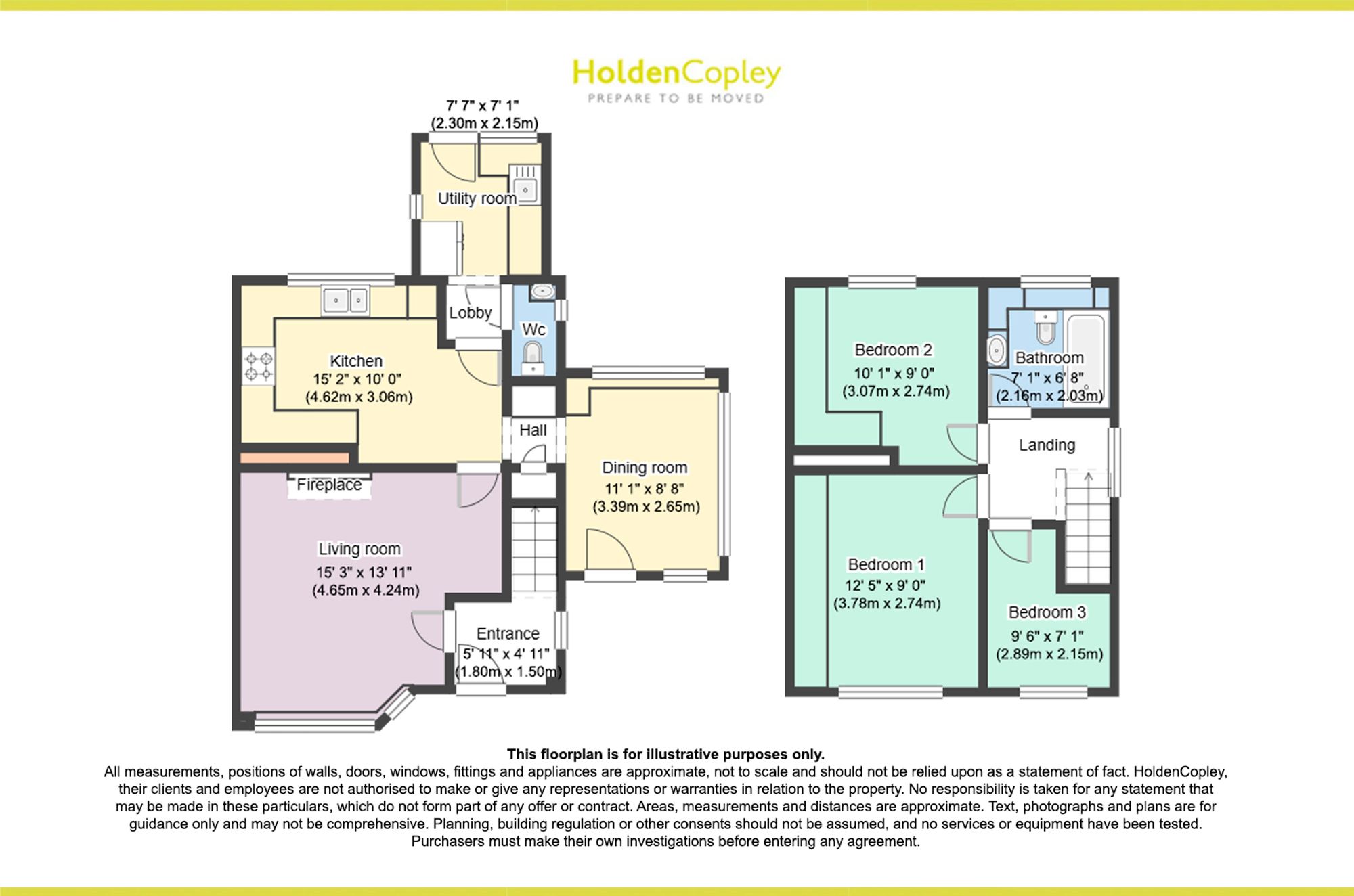 8 Sedley Avenue, Nottingham floorplan
