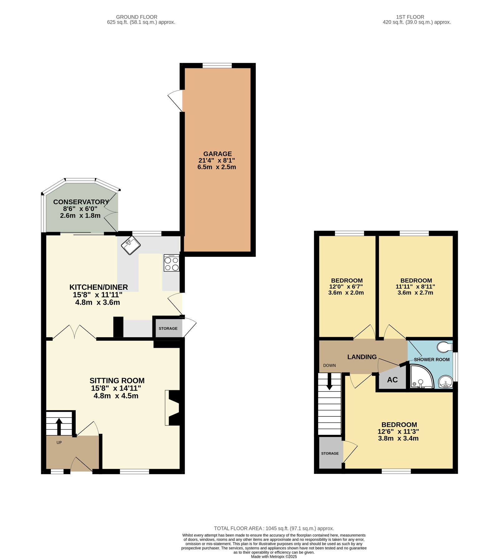 21, Chestnut Drive, Malvern floorplan