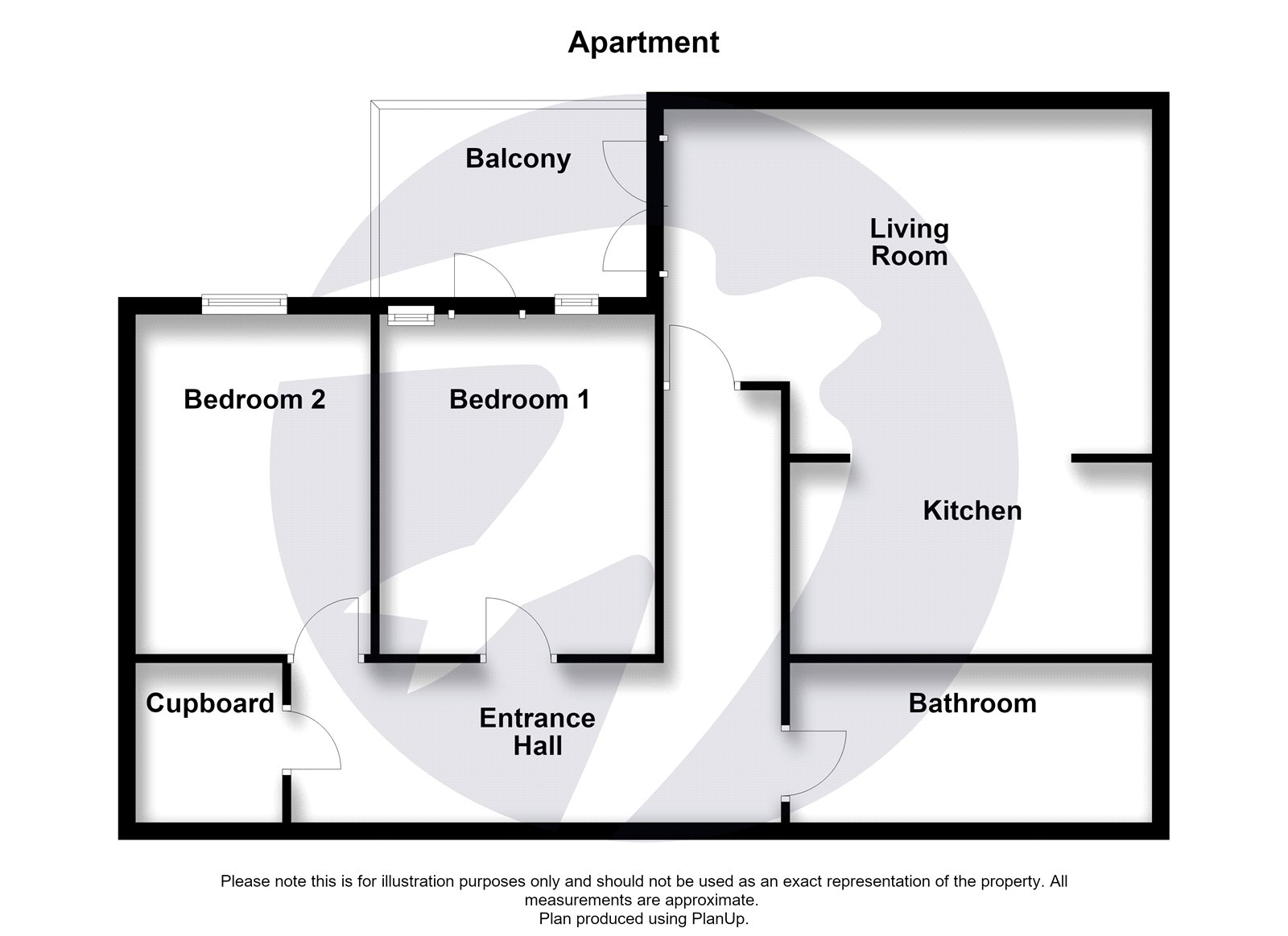 19, George Albert Court, 41, Glynde Road, Bexleyheath floorplan