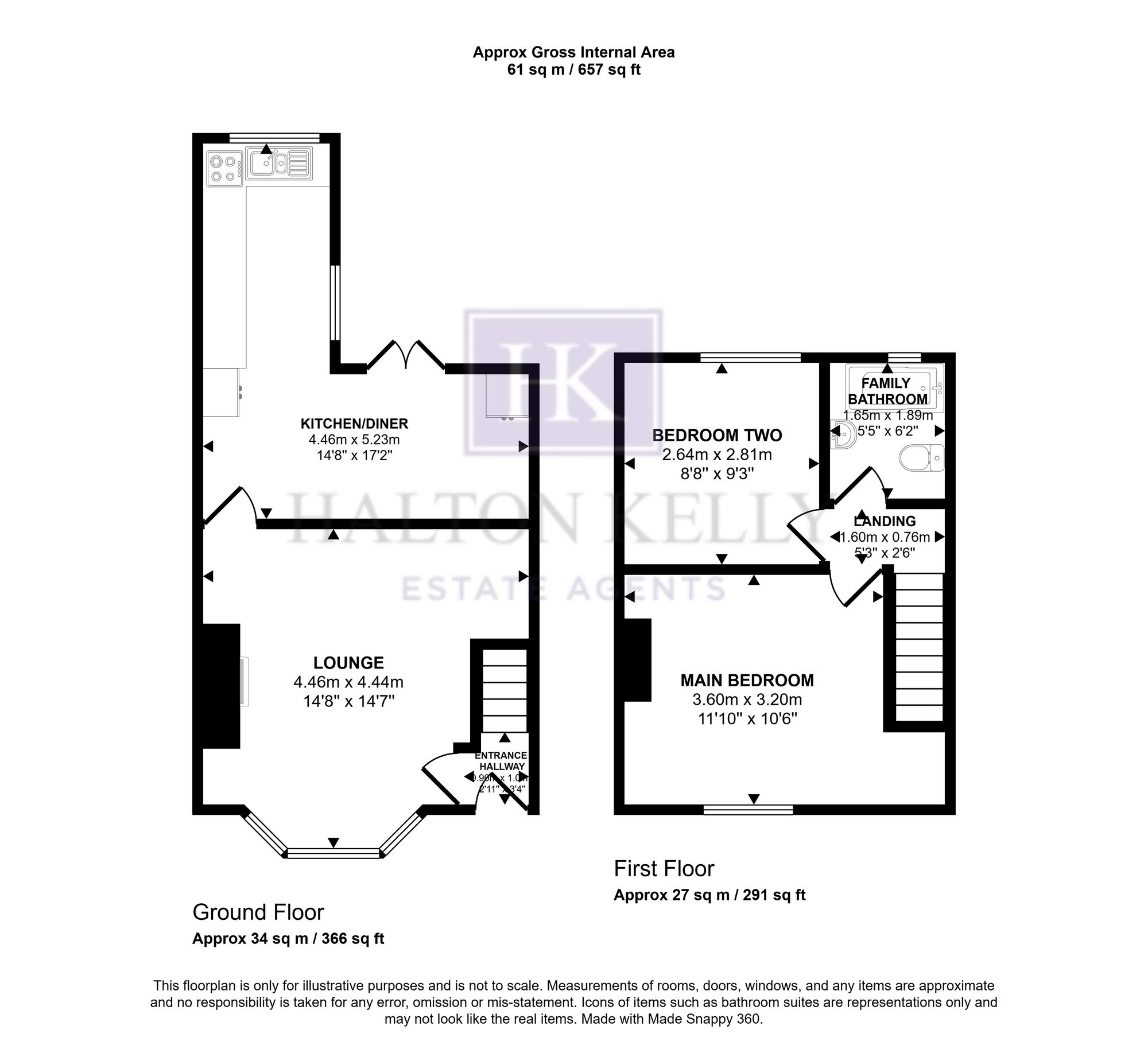 20 Vale Avenue, Warrington floorplan