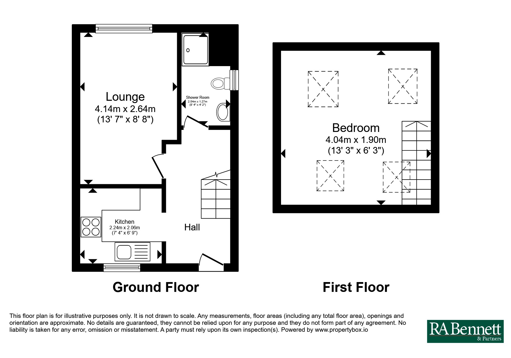 23, Waverley Street, Worcestershire floorplan