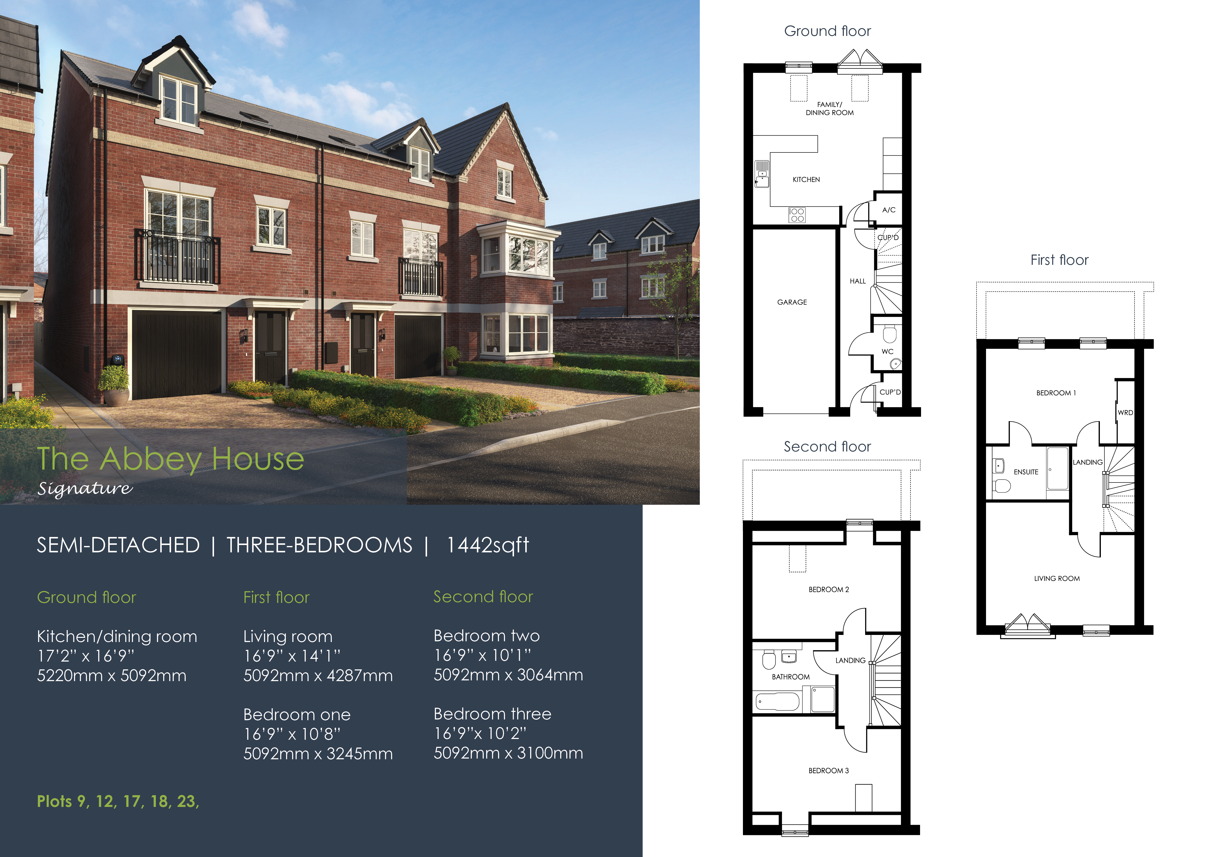23, Dovecote Gardens, Shrewsbury floorplan
