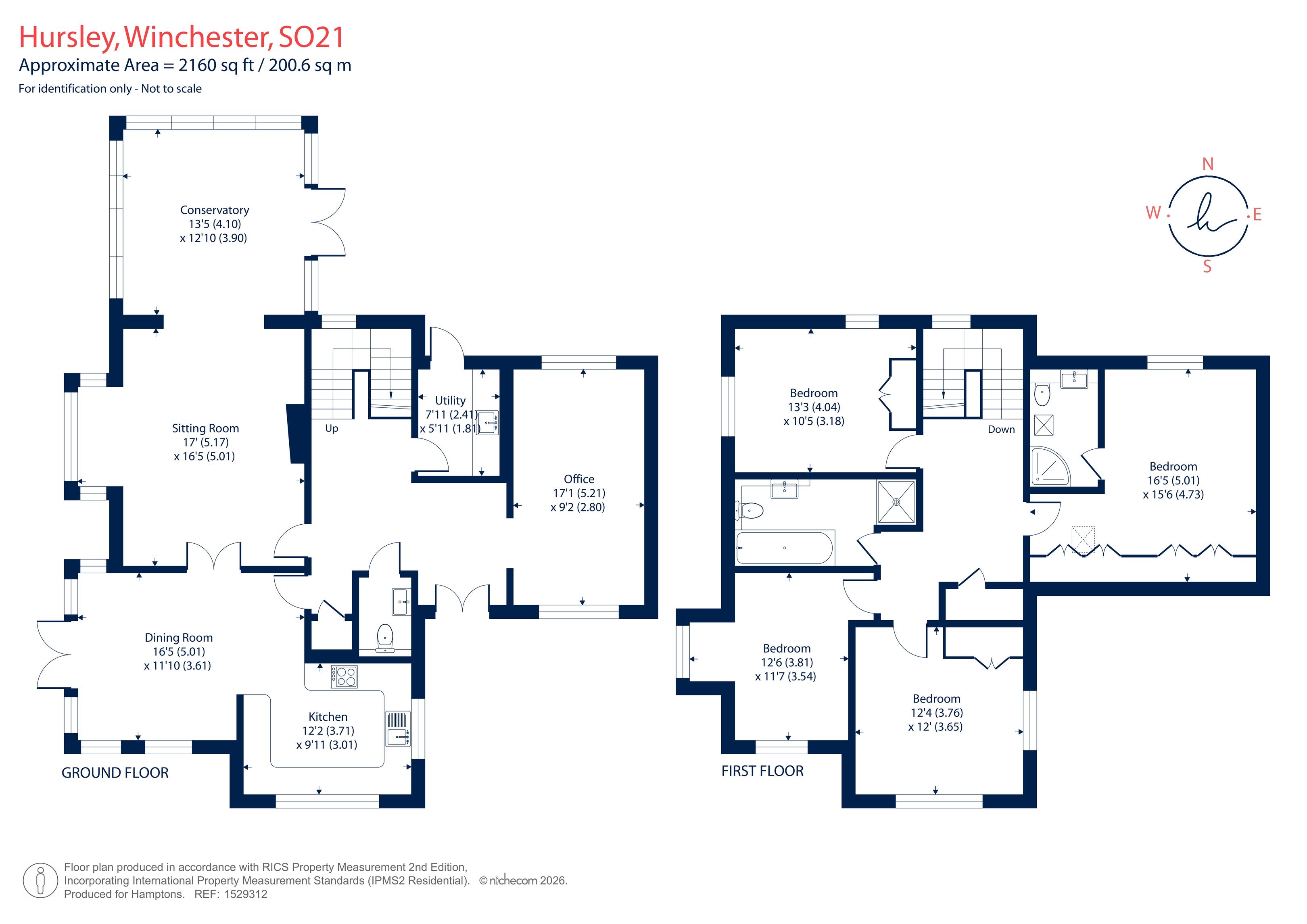 Meredun Close, Hursley floorplan