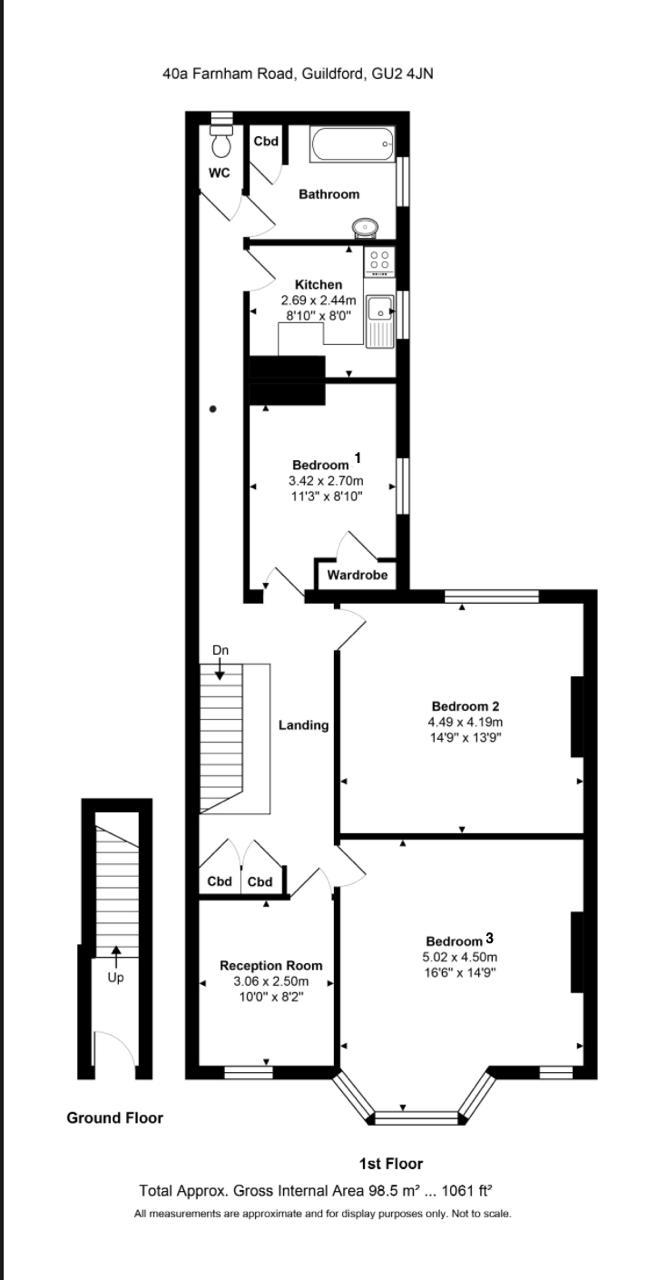 Room 4, Farnham Road, Onslow floorplan