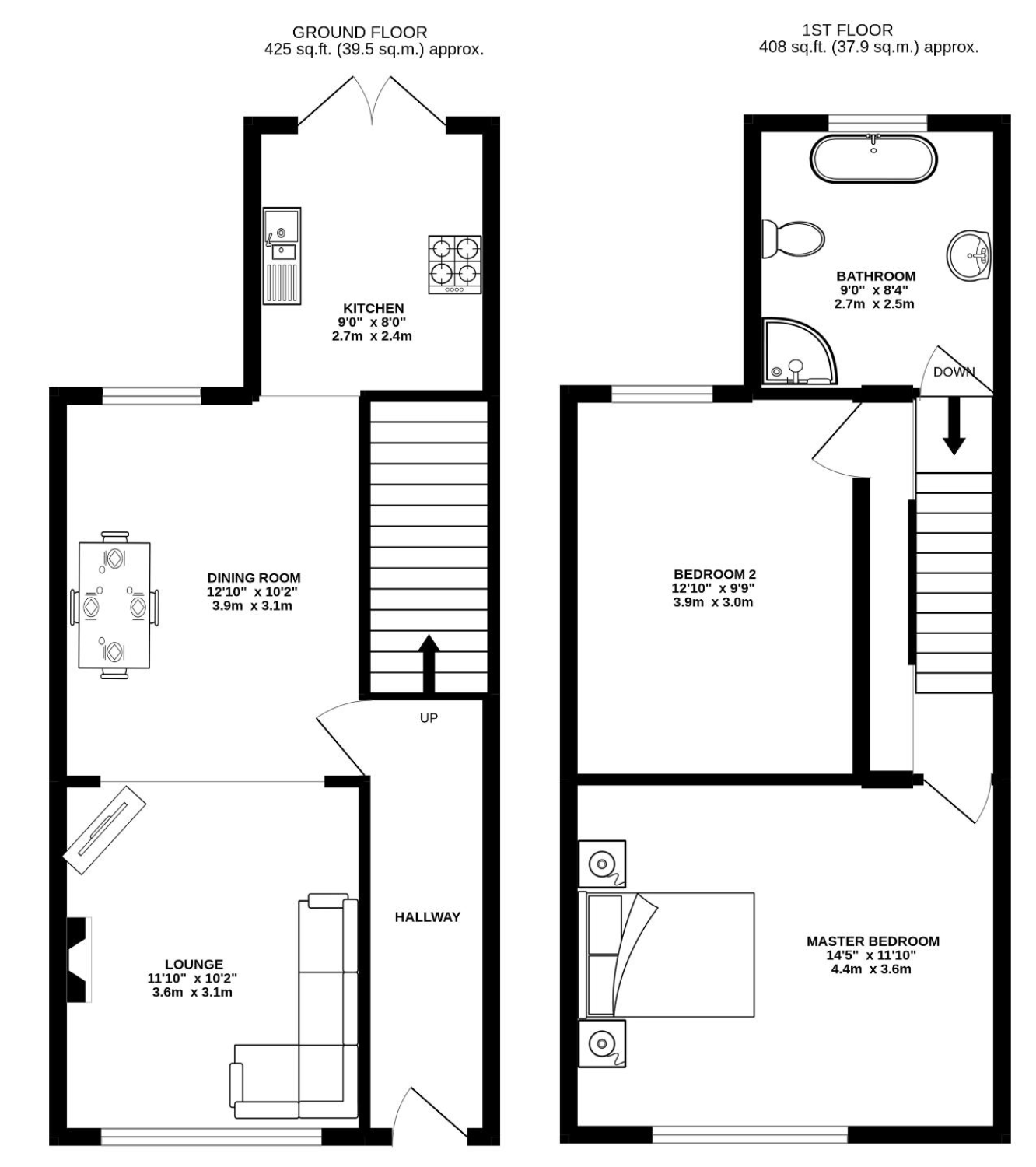 21, Holt Street, Eccles, Manchester floorplan