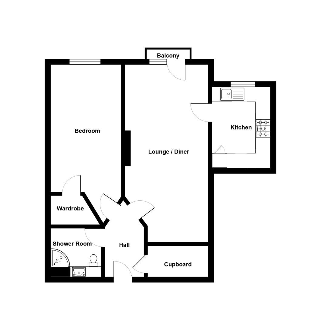 64 Trewin Lodge, Normandy Drive, Bristol floorplan