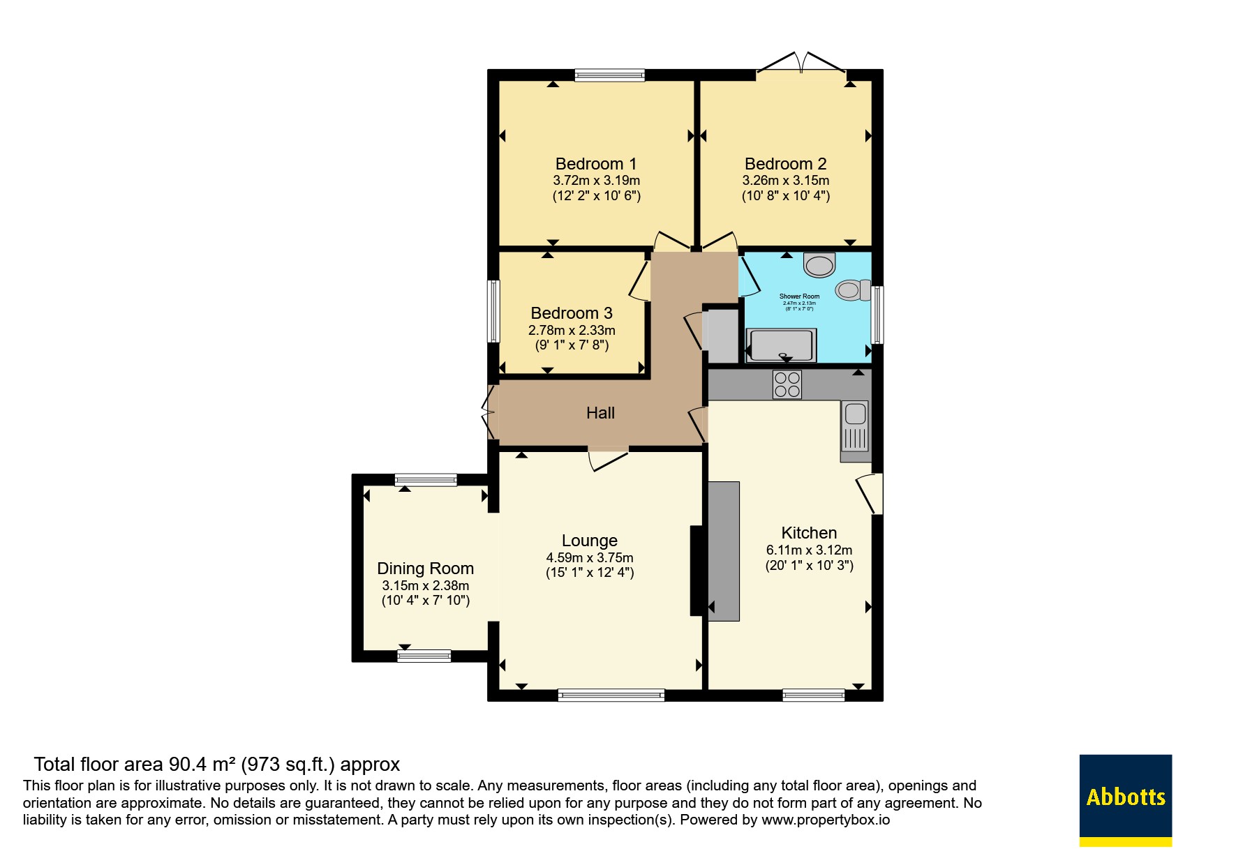 Waveney Drive, Norwich floorplan