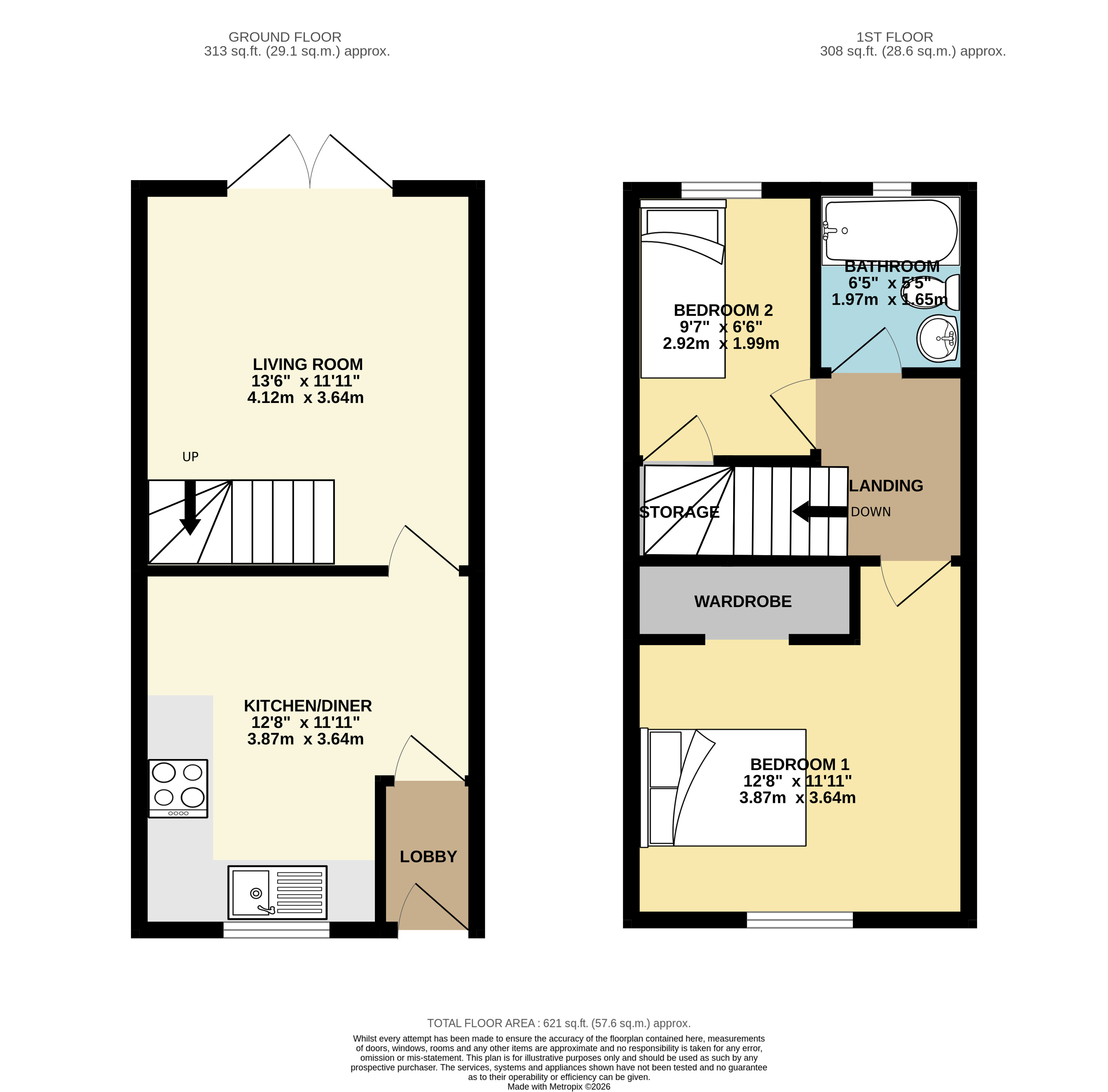 19, Tarragon Drive, Oxford floorplan
