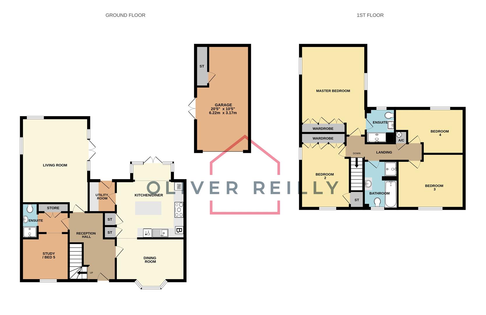 6, Blenheim Avenue, Newark floorplan