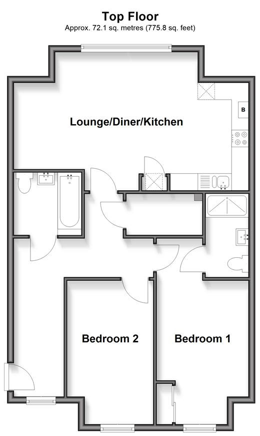 Broadclough Way, Maidstone floorplan