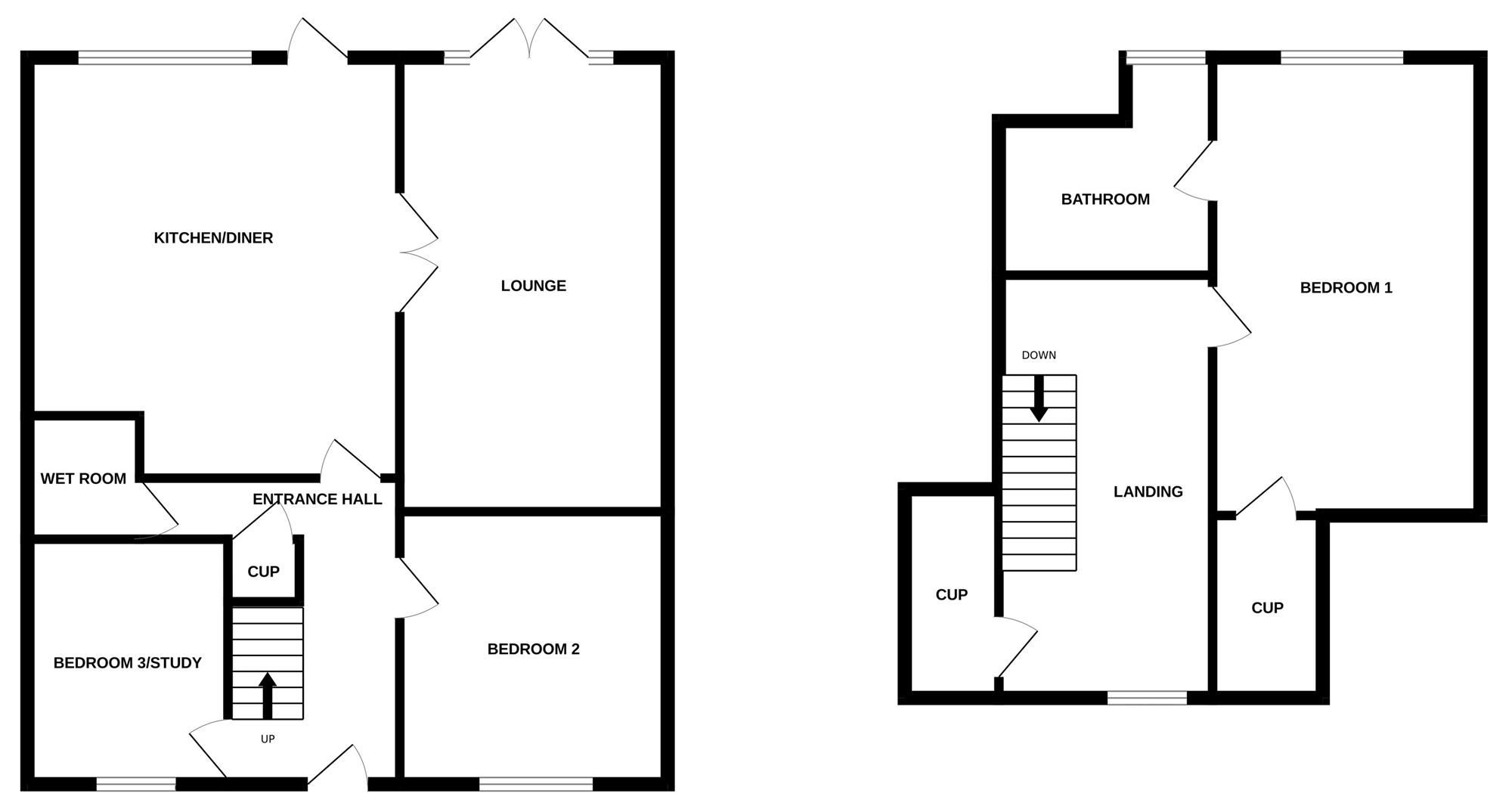 4, The Beaumonts, Great Holland floorplan