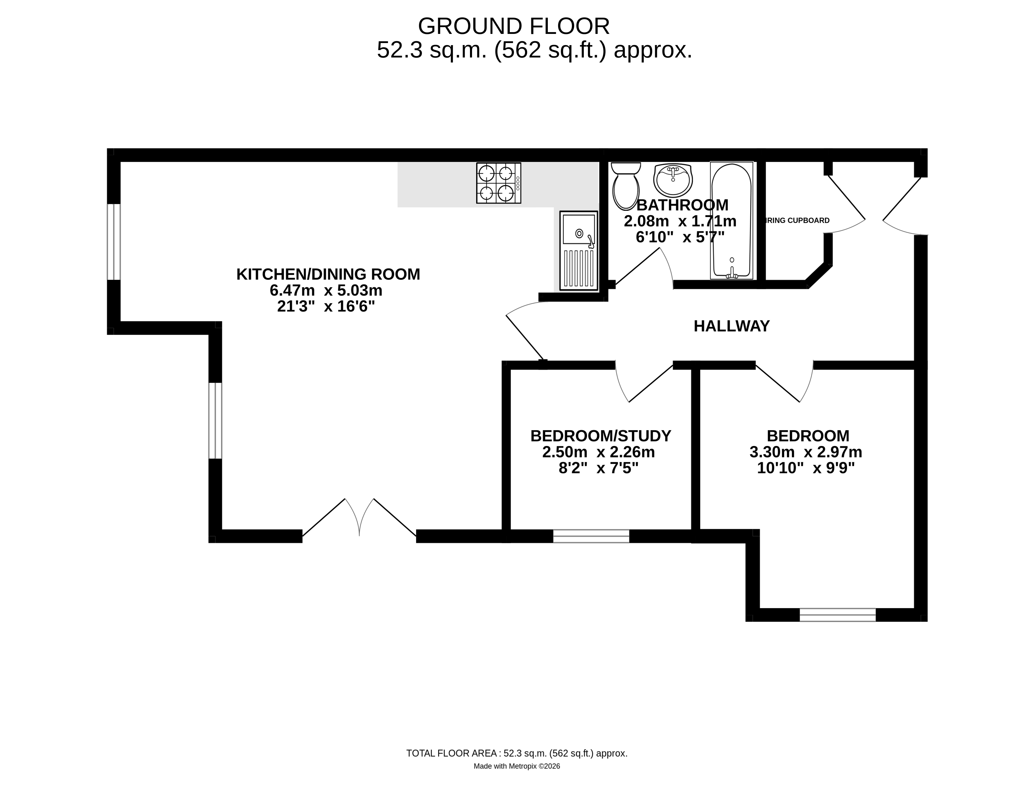 7, Sycamore Court, Carrington Lane, Sale floorplan