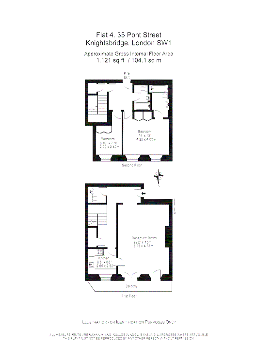 35, Pont Street, London floorplan