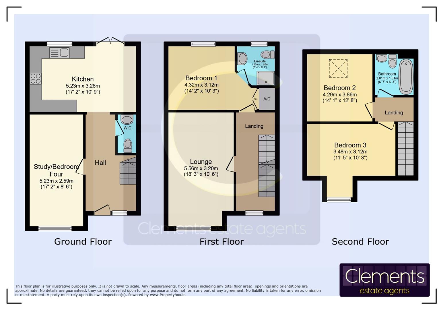 54, Hardy Road, Hemel Hempstead floorplan
