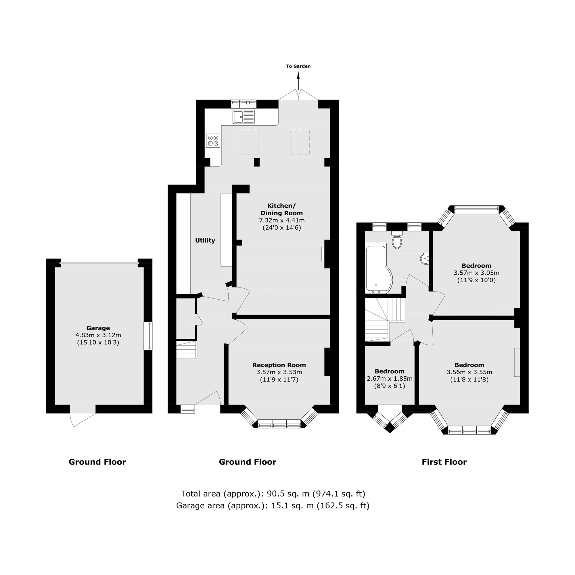 88, Orme Road, Kingston Upon Thames floorplan