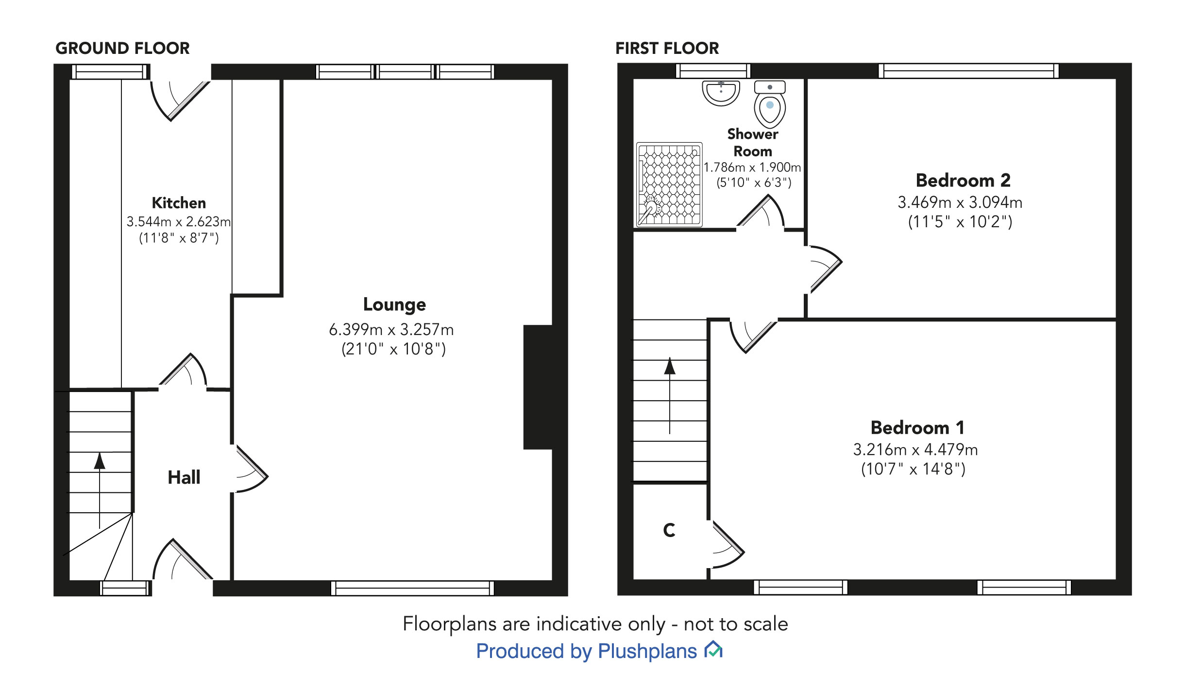 14, Hazel Avenue, Johnstone floorplan